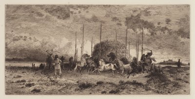 Raccolto a San Juan, Nuovo Messico da Peter Moran