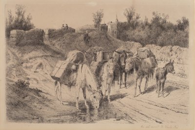 Sulla strada per Santa Fe da Peter Moran