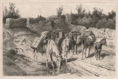 Sulla strada per Santa Fe da Peter Moran