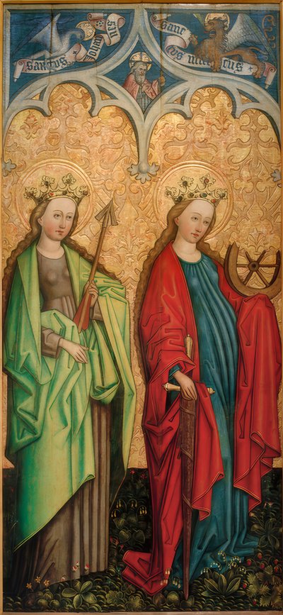 Le sante Orsola e Caterina d