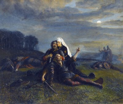 Dopo la battaglia da Peter Nicolai Arbo