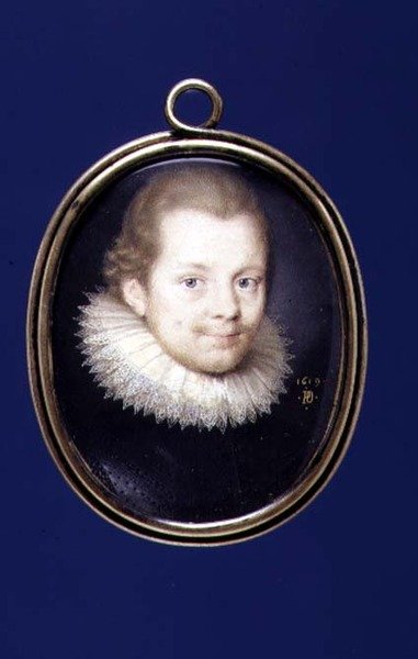Ritratto in miniatura di Sir Kenelm Digby da Peter Oliver