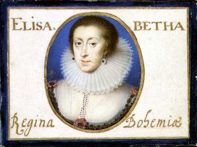 Ritratto di Elisabetta, Regina di Boemia da Peter Oliver