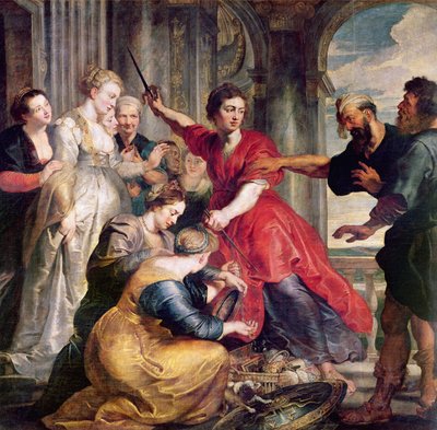Achille scoperto da Ulisse, c.1617 da Peter P. & Dyck, Anthony Van Rubens