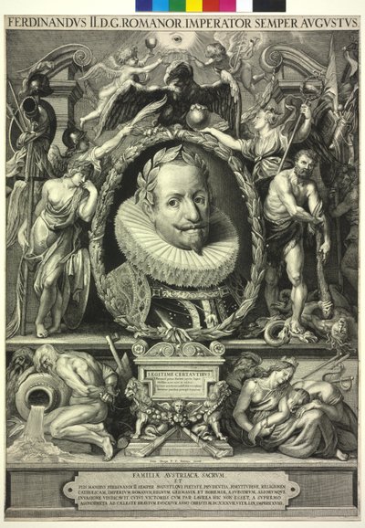 Imperatore del Sacro Romano Impero Ferdinando II da Peter Paul (after) Rubens