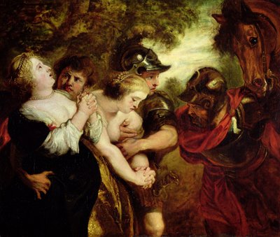 Il ratto delle Sabine da Peter Paul (after) Rubens