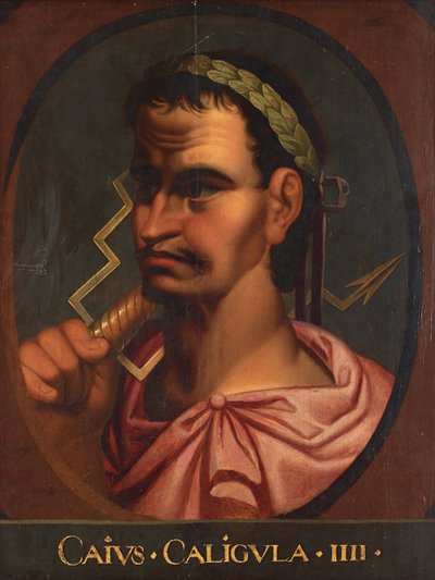 Gaio Cesare Germanico detto Caligola (12-41) - Imperatore Caligola da Peter Paul (school of) Rubens