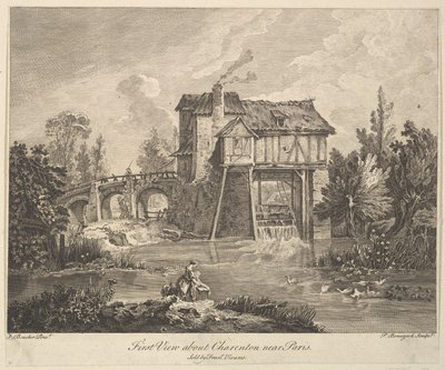 Prima vista di Clarenton vicino a Parigi da Peter Paul Benazech