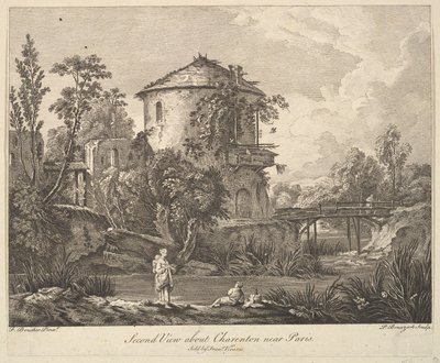 Seconda vista di Charenton vicino a Parigi da Peter Paul Benazech