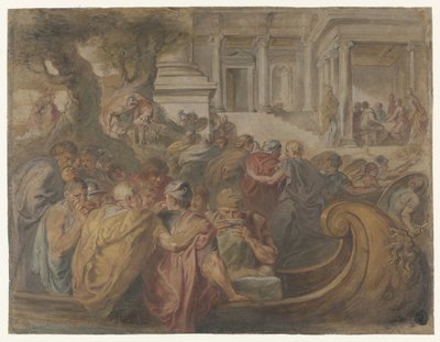 Arrivo di Ulisse e compagni da Circe da Peter Paul Rubens (possibly)