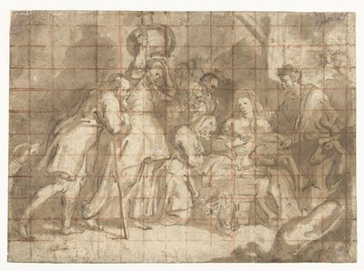 Adorazione dei pastori da Peter Paul Rubens (school of)