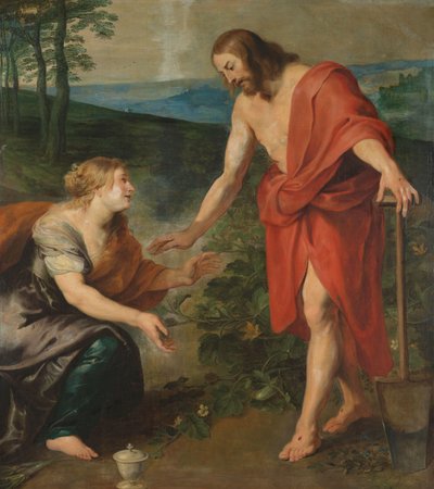 Cristo appare a Maria Maddalena come giardiniere (Noli me Tangere) da Peter Paul Rubens (workshop of)