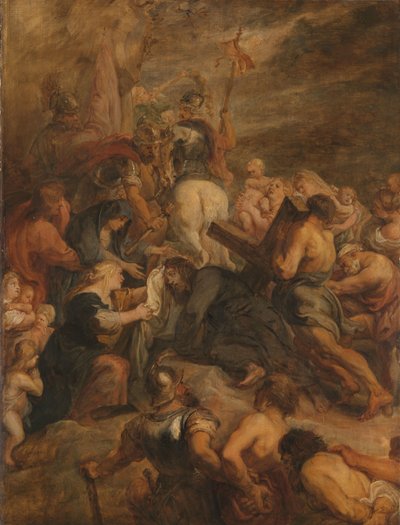 Cristo sulla via del Calvario da Peter Paul Rubens (workshop of)