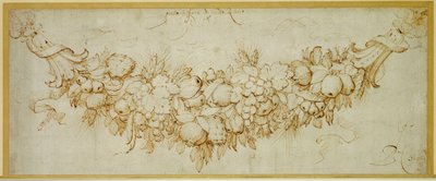 Una ghirlanda di frutta del raccolto da Peter Paul Rubens