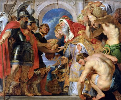Abramo e Melchisedec da Peter Paul Rubens