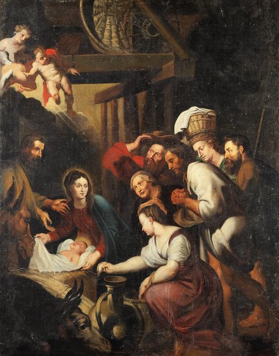 Adorazione dei pastori da Peter Paul Rubens