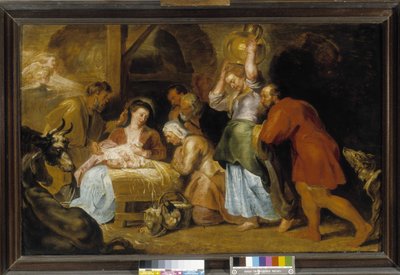 Adorazione dei pastori da Peter Paul Rubens