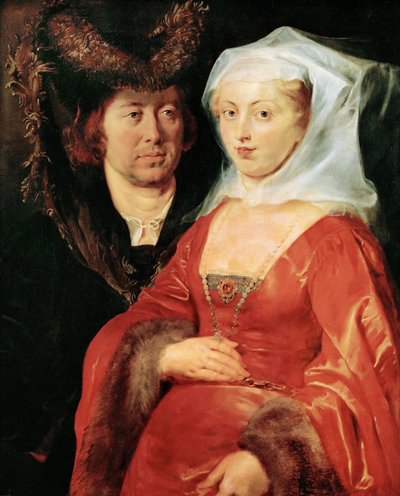 Ansegisus e Santa Begga (ca 1612-1615) da Peter Paul Rubens