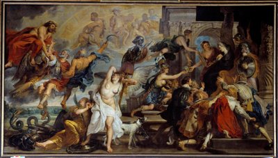 Apoteosi di Enrico IV e proclamazione della reggenza di Maria de