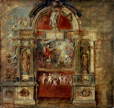 Arrivo del Principe Ferdinando, 1634 da Peter Paul Rubens