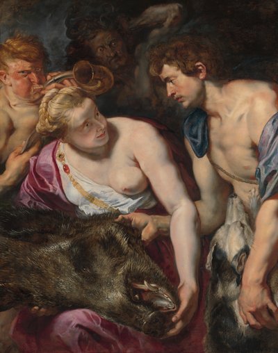Atalanta e Meleagro, ca. 1616 da Peter Paul Rubens