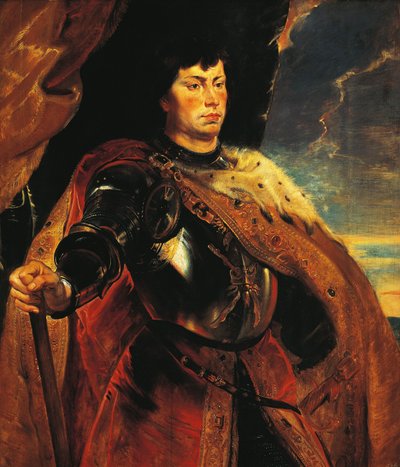 Austria, Vienna, Ritratto di Carlo il Temerario, Duca di Borgogna da Peter Paul Rubens
