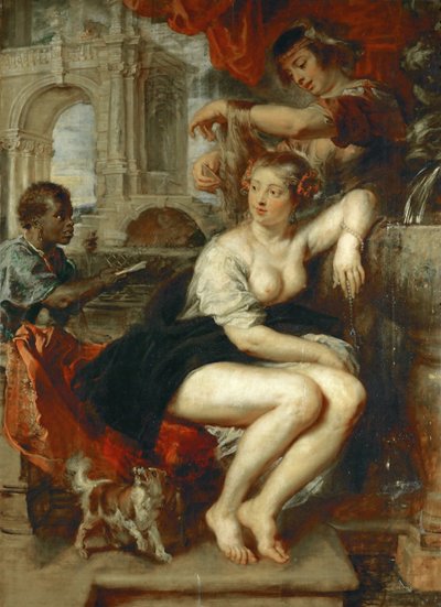 Betsabea al bagno, c. 1635 da Peter Paul Rubens