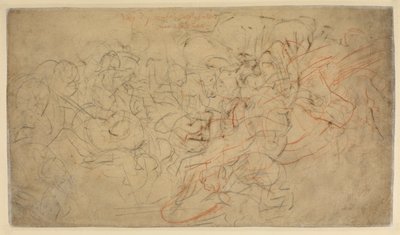Battaglia di Cavalieri (verso) da Peter Paul Rubens