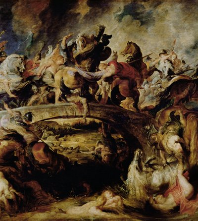Battaglia delle Amazzoni e dei Greci (dettaglio) da Peter Paul Rubens