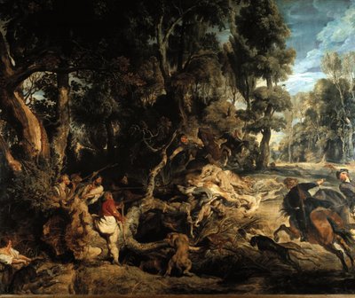 Caccia al cinghiale da Peter Paul Rubens