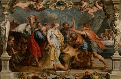 Briseide restituita ad Achille da Peter Paul Rubens