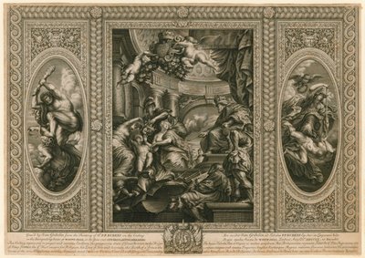 Soffitto della Banqueting House a Whitehall da Peter Paul Rubens