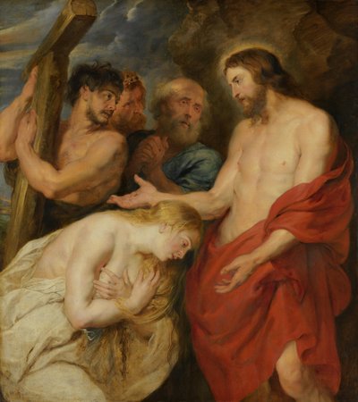 Cristo e i peccatori pentiti da Peter Paul Rubens