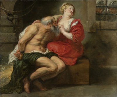Cimone e Pero, c.1630 da Peter Paul Rubens