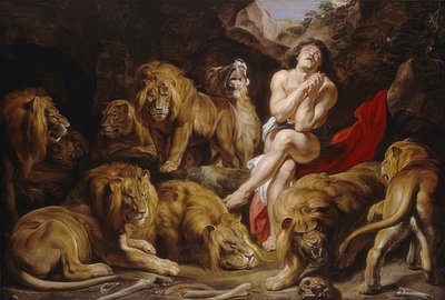 Daniele nella fossa dei leoni da Peter Paul Rubens