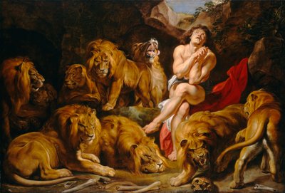 Daniele nella tana dei leoni da Peter Paul Rubens