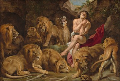 Daniele nella fossa dei leoni da Peter Paul Rubens