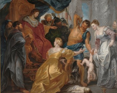Il giudizio del re Salomone da Peter Paul Rubens