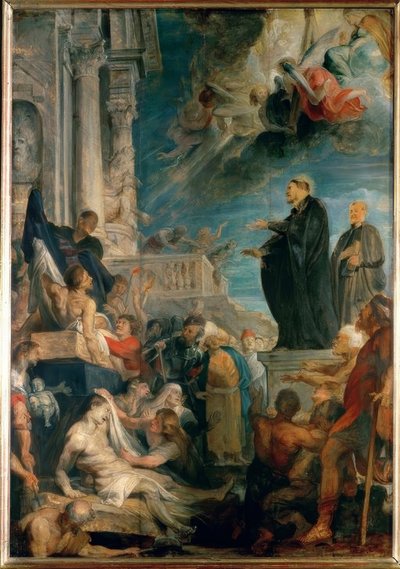 Il miracolo di San Francesco Saverio da Peter Paul Rubens
