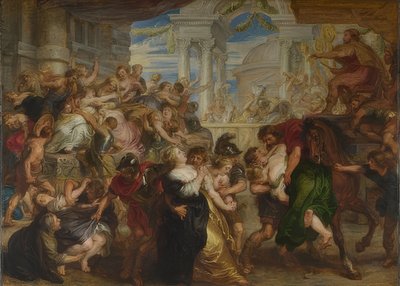 Il ratto delle Sabine da Peter Paul Rubens