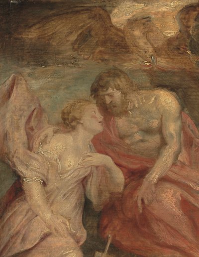 (dettaglio) Venere supplica Giove da Peter Paul Rubens
