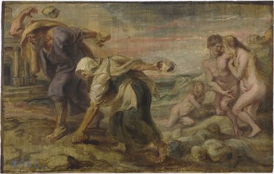 Deucalione e Pirra, ca 1636 da Peter Paul Rubens