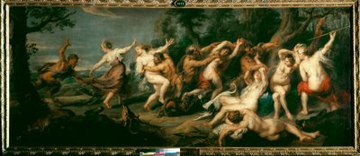 Diana e le ninfe sorprese dalla fauna da Peter Paul Rubens