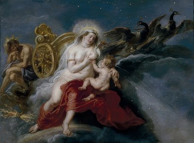 La nascita della Via Lattea. 1636-38 da Peter Paul Rubens