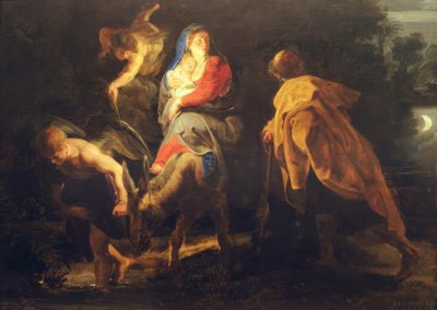 La fuga in Egitto da Peter Paul Rubens