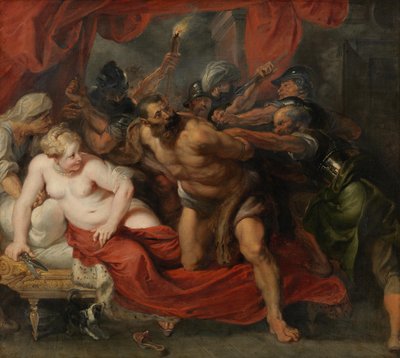 La cattura di Sansone da Peter Paul Rubens