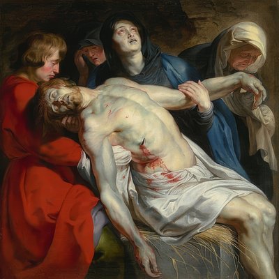 La deposizione di Cristo. Circa 1612 da Peter Paul Rubens