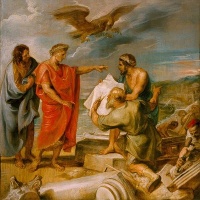 La fondazione di Costantinopoli da Peter Paul Rubens