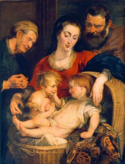 La Sacra Famiglia da Peter Paul Rubens