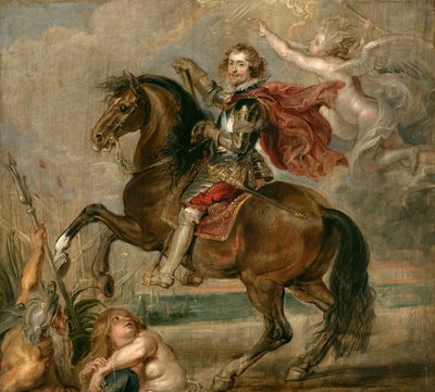 Ritratto equestre del Duca di Buckingham da Peter Paul Rubens